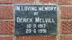 MELVILL Derek 1917-1991