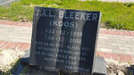 BLEEKER J.A.L. 1938-2002