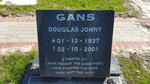 GANS Douglas Johny 1937-2001