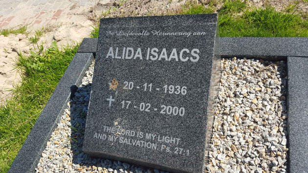 ISAACS Alida 1936-2000