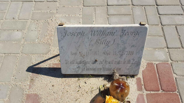 GEORGE Joseph William 1937-2009