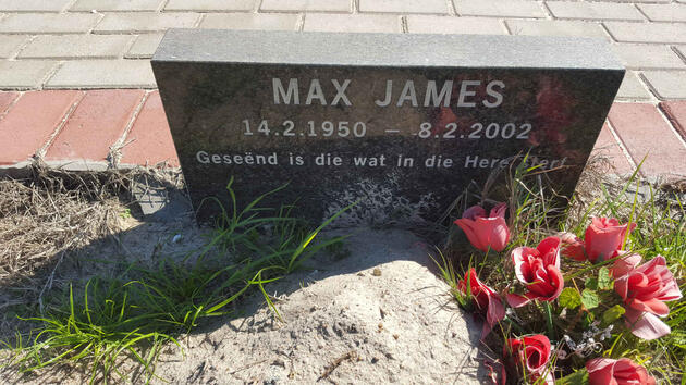 JAMES Max 1950-2002
