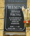 BEEMING Dennis Percival 1927-2000