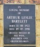BARTLETT Arthur Leslie 1922-1998