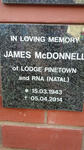 McDONNELL James 1943-2014