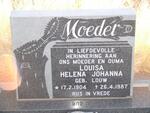 ? Louisa Helena Johanna nee LOUW 1904-1987