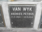 WYK Andries Petrus, van 1963-2010