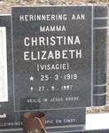 NEL Jan Abraham 1907-1981 & Christina Elizabeth VISAGIE 1919-1997