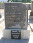 HAMMAN Marina Susanna nee STOFBERG 1918-1962 :: HAMMAN H.C.S. 1948-2013