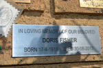 FISHER Doris 1918-2012
