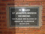 5. 75 years St Joseph's Mission