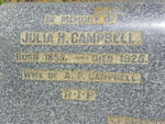 CAMPBELL Julia H. 1855-1925