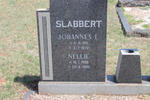 SLABBERT Johannes L. 1911-1972 & Nellie 1906-1989