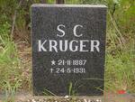 KRUGER S.C. 1887-1931