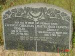 GROBLER Zacharias Christiaan 1856-1944 & Martha Maria Francina HELBERG 1864-1941