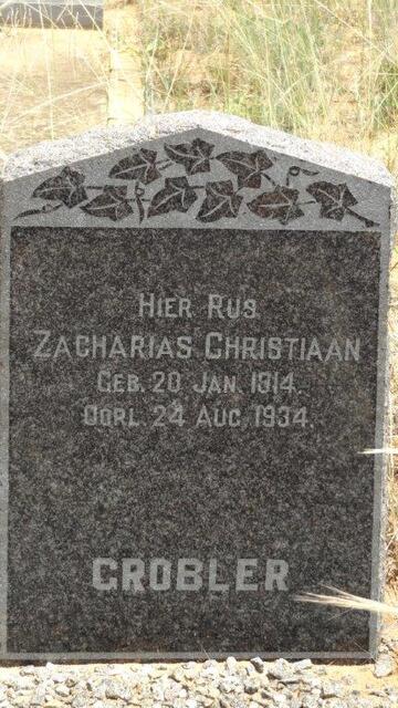 GROBLER Zacharias Christiaan 1914-1934
