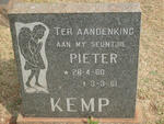 KEMP Pieter 1960-1961