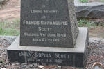 SCOTT Francis Marmaduke -1949 & Emily Sophia -1962