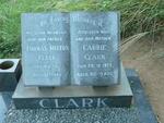 CLARK Thomas Milton -1962 & Carrie -1973