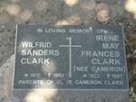 CLARK Wilfred Sanders 1912-1980 & Irene May Frances CAMERON 1923-1987