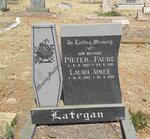 LATEGAN Pieter Faure 1901-1981 & Laura Aimee 1903-1995