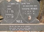 NEL Hannes 1936-2014 & Ann 1937-2009 :: NEL Eugene Margo 1962-1981