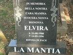 MANTIA Elvira, la 1908-1996