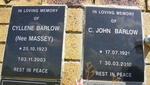 BARLOW C. John 1921-2010 & Cyllene MASSEY 1923-2003