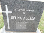ALLSOP Selina 1879-1977