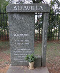 ALTAVILLA Giovanni 1955-1982