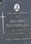 BASTIANELLO Antonio 1917-1978