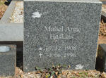 HASKINS Mabel Anne 1908-1996