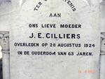 CILLIERS J.E. -1924