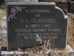 CILLIERS D.C. 1893-1959