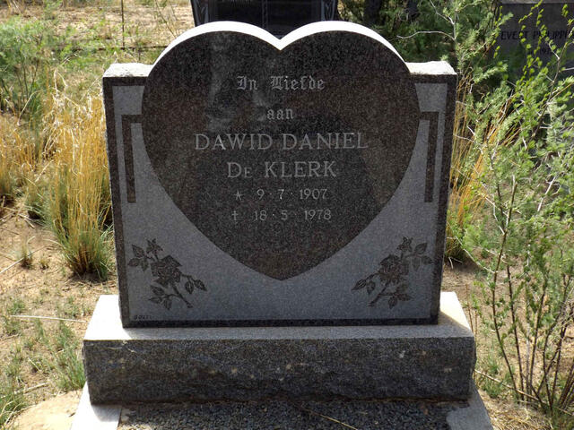 KLERK Dawid Daniel, de 1907-1978