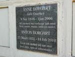 BORGART Anton 1931-2010 & Anne GOERKE 1936-2006