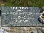 TOIT Johann, du 1942- & Joey 1944-2011 :: DU TOIT Nicl 1971-2011