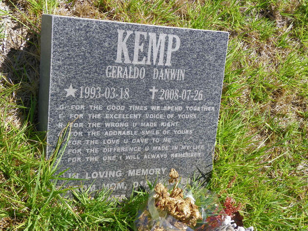 KEMP Geraldo Danwin 1993-2008