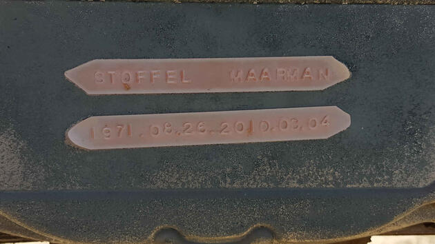 MAARMAN Stoffel 1971-1010