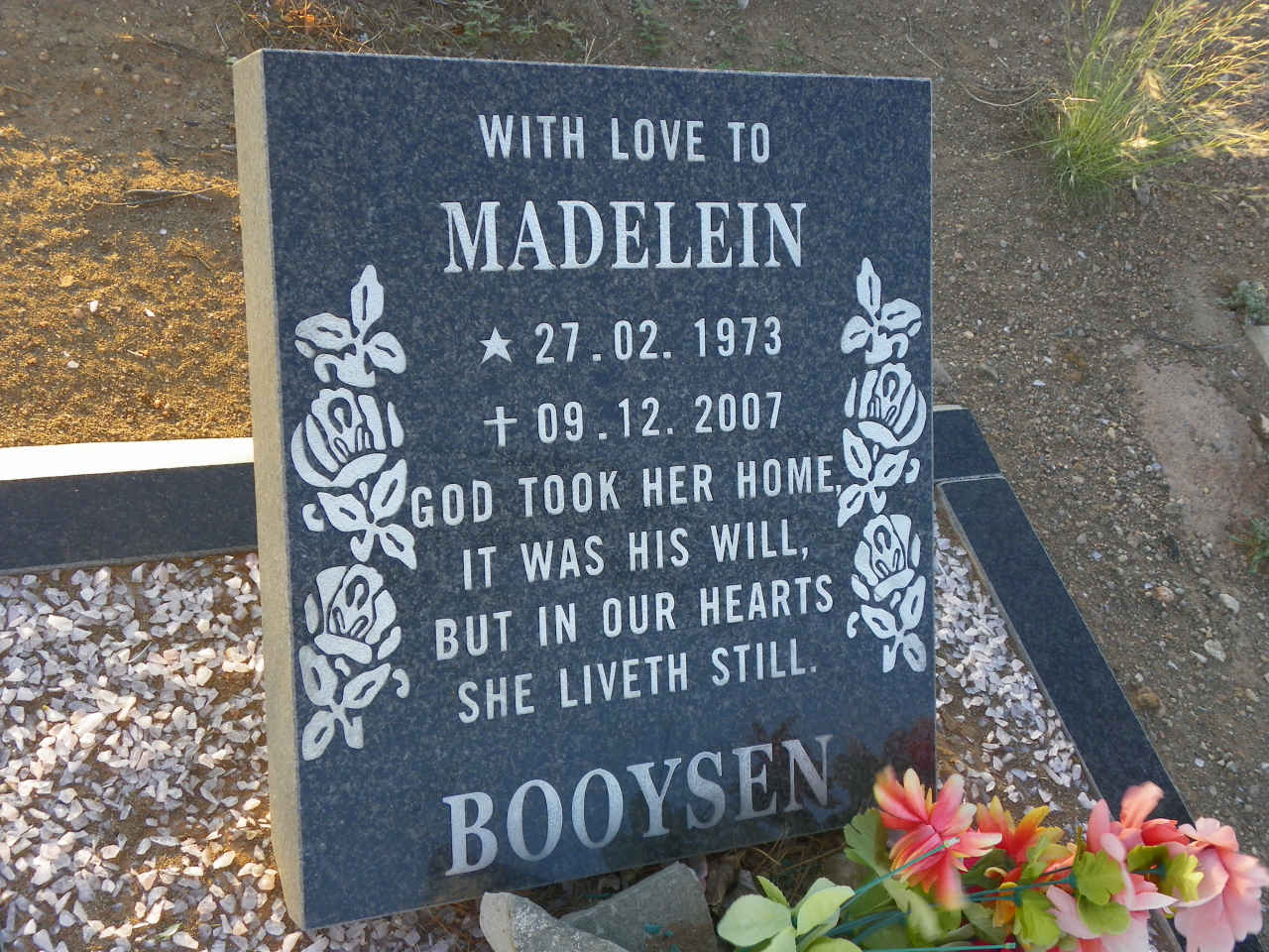 BOOYSEN Madelein 1973-2007