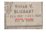BLIGNAUT Vivian V. 1910-1968
