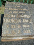BRITS Jozua Joachim Francois  1894-1969