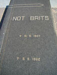 BRITS Not 1907-1982