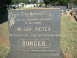 BURGER Willem Pieter 1911-1962
