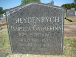 HEYDENRYCH Isabella Catherina nee STRYDOM 1895-1965