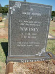 NIEMANDT Waveney 1945-1996