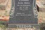 THERON Alida Maria nee VAN SCHALKWYK 1861-1958
