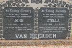 HEERDEN John, van 1898-1962 & Stella 1898-1985