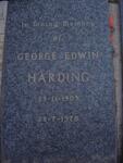 HARDING George Edwin 1909-1975