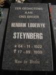 STEYNBERG Hendrik Lodewyk 1922-1999